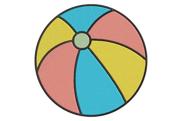 Beach Ball Embroidery Design Review