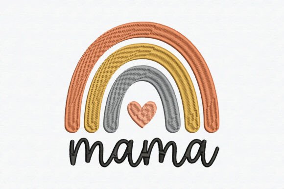 Mama Rainbow Embroidery Design Review