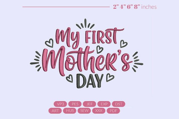 My First Mother s Day Embroidery Review
