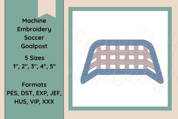 Soccer Goalpost Embroidery Design Review